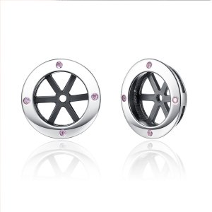 Brincos Petit Brilhante Clássico estilo Pandora - SCE032-1W