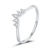 Anel Coroa de princesa estilo Pandora - SCR686