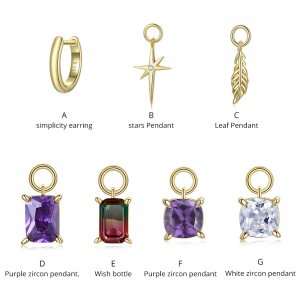 Conjunto de joias Dois tons Livre para combinar estilo Pandora - SET017 Conjunto de joias Dois tons Livre para combinar estilo Pandora - SET017