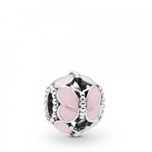Charm berloques PANDORA Borboleta Rosa Charm berloques PANDORA Borboleta Rosa