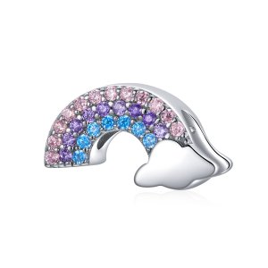 Charm Ponte de Arco-Íris estilo Pandora - SCC1788 Charm Ponte de Arco-Íris estilo Pandora - SCC1788