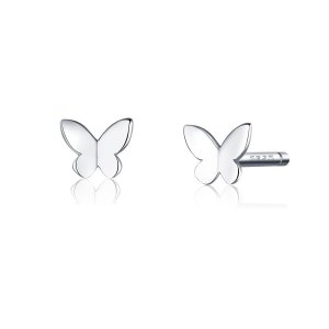 Brincos Petit Borboleta estilo Pandora - SCE775 Brincos Petit Borboleta estilo Pandora - SCE775