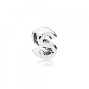 Charm berloques PANDORA Letra S - 797473 Charm berloques PANDORA Letra S - 797473