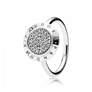 Anel de Prata Brilho PANDORA - 190912CZ Anel de Prata Brilho PANDORA - 190912CZ