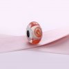 Charm berloques Pandora de prata Vidro Murano