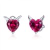 Brincos Petit Anjo e demônio estilo Pandora - SCE414