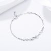Pulseira Elegância sem fim estilo Pandora - SCB037