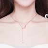 Colar Lua estrelada estilo Pandora Rose - SCN108-C