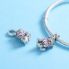 Charm Pendente Buldogues Ingleses estilo Pandora - SCC552