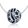 Charm O Rio Estrela Brilhante estilo Pandora - SCC640