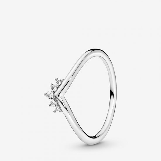 Anel Chevron Coroa Brilhante - 198282CZ  Clique na imagem para fechar