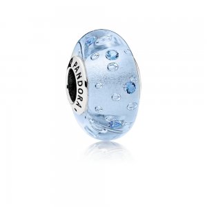 Charm berloques PANDORA Murano Gotas de Gelo