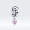 Charm Flor do amor life Pandora - SCC1485