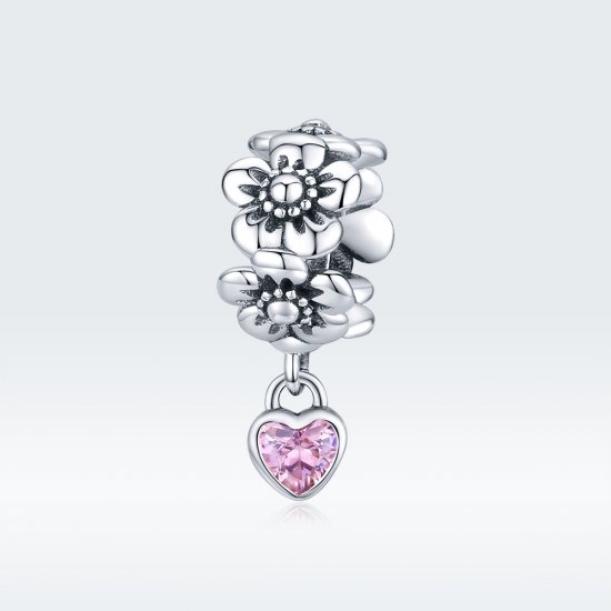 Charm Flor do amor life Pandora - SCC1485  Clique na imagem para fechar