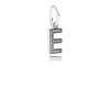 Pingente PANDORA de Prata Brilhante Letra E - 791317CZ Pingente PANDORA de Prata Brilhante Letra E - 791317CZ