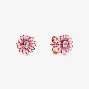 Brincos Petit Flor de Margarida Rosa Pandora Rose - 288773C01