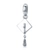 Charm Pendente Graduation Trencher Cap estilo Pandora - SCC459