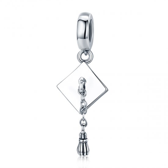 Charm Pendente Graduation Trencher Cap estilo Pandora - SCC459  Clique na imagem para fechar