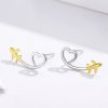 Brincos Petit Voar para o amor estilo Pandora - SCE632
