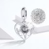 Charm Pendente 100 línguas eu te amo estilo Pandora - SCC1307