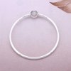 Bracelete Rígido PANDORA com zircônia cúbica Rosa - 590716PCZ