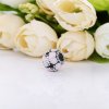 Charm berloques PANDORA Borboleta Rosa