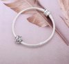 Charm PANDORA Delicada Flor Rosa - 791527EN40