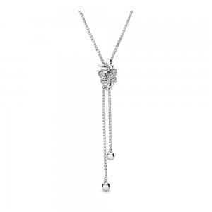 Colar Borboletas deslumbrantes e dançantes Pandora - 397911CZ Colar Borboletas deslumbrantes e dançantes Pandora - 397911CZ