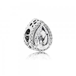 Charm PANDORA Gota de Água Brilhante - 796245CZ Charm PANDORA Gota de Água Brilhante - 796245CZ