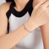 Pulseira Contas de Prata estilo Pandora - SCB208