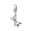 Charm Pendente Cão robô estilo Pandora - SCC1468