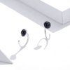 Brinco Argolas Deep Night Sky estilo Pandora - SCE950