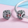 Charm Joaninhas e flores estilo Pandora - SCC926