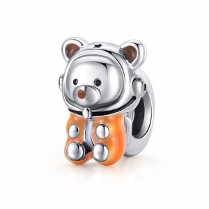 Charm Urso Espacial life Pandora - SCC1693 Charm Urso Espacial life Pandora - SCC1693