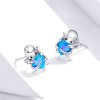 Brincos Petit Polvo adorável estilo Pandora - SCE881