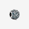 Conta Pavé Margarida Azul Pandora - 798797C01 Conta Pavé Margarida Azul Pandora - 798797C01