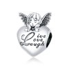 Charm Anjo de ação de graças estilo Pandora - SCC1633 Charm Anjo de ação de graças estilo Pandora - SCC1633