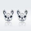 Brincos Petit Bulldog Fofo estilo Pandora - SCE283