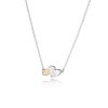 Colar PANDORA Luminous Hearts - 590521MOP-45 - Colar PANDORAes e pendentes