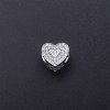 Charm PANDORA Mickey & Minnie Coração Brilhante - 792049CZ