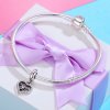 Charm Pendente Mamãe coração estilo Pandora - SCC392