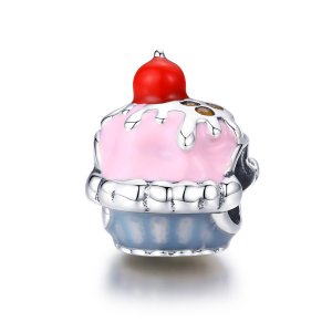 Charm Bolinho life Pandora - SCC1084 Charm Bolinho life Pandora - SCC1084