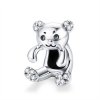 Charm Urso fofo life Pandora - SCC984 Charm Urso fofo life Pandora - SCC984