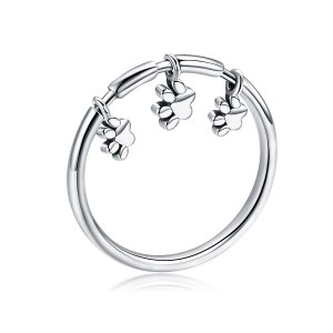 Anel Amor por animais de estimação estilo Pandora - SCR394 Anel Amor por animais de estimação estilo Pandora - SCR394