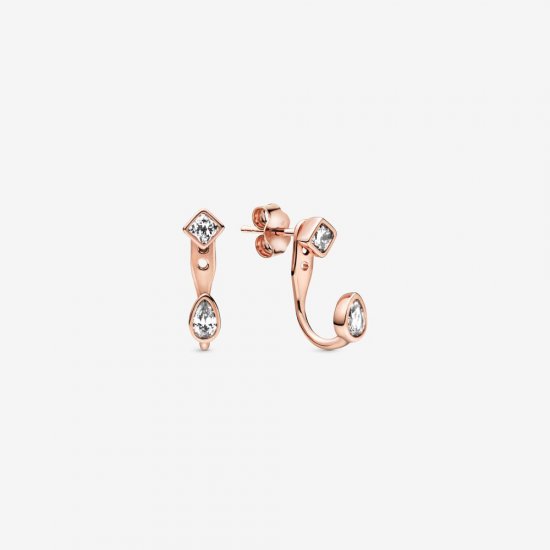 Brincos Petit Formas Geométricas Pandora Rose - 288509C01  Clique na imagem para fechar