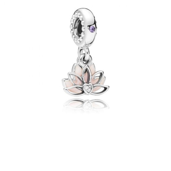Pingente PANDORA Lótus - Flor da Pureza - 797259CZ  Clique na imagem para fechar