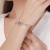 Bracelete estilo Pandora Rígido Céu estrelado - SCB080