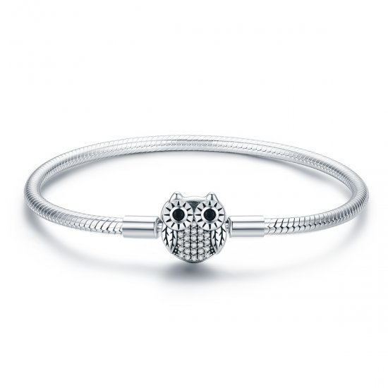 Pulseira Coruja fofa life Pandora - SCB067  Clique na imagem para fechar