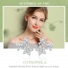 Brincos Petit Gypsophila estilo Pandora - BSE030