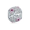 Charm Flor de ameixa life Pandora - BSC153